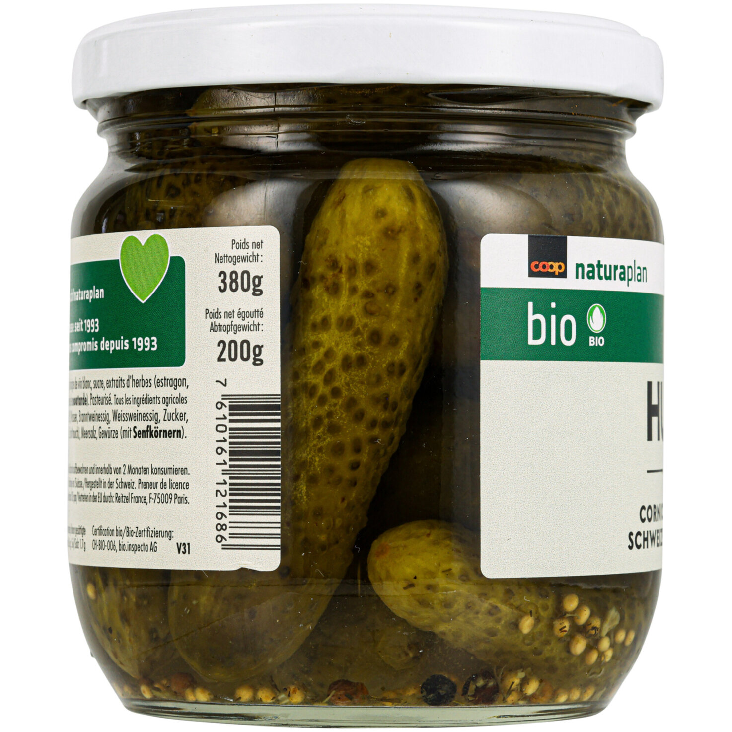 Hugo Bio CH Cornichons