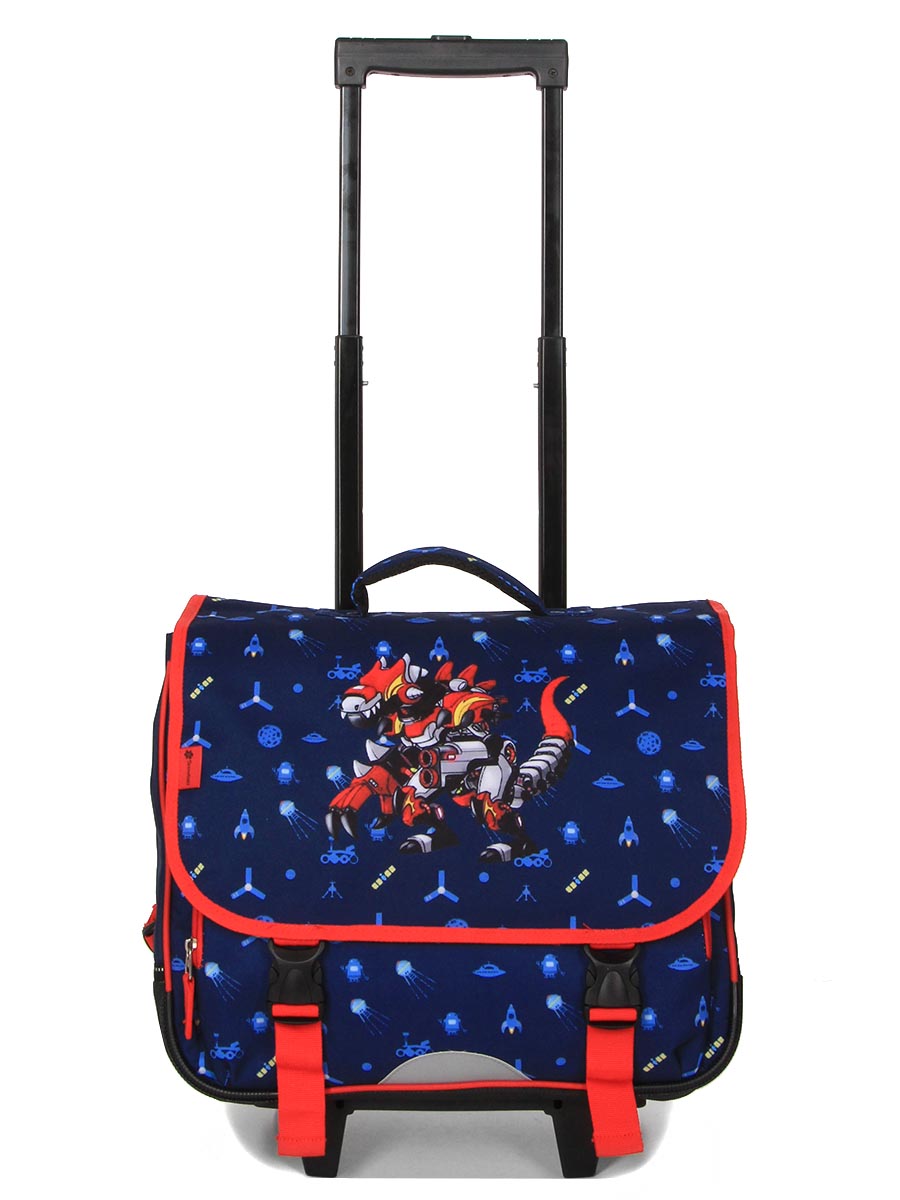Cartable À roulettes Snowball Kid Robot Dino 41 cm