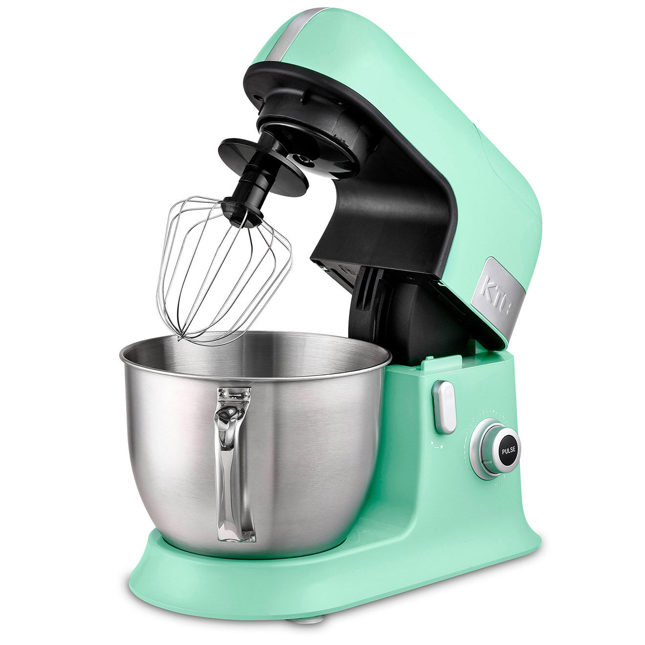 Kitchencook Robot pétrin avec bras amovible à 35° vert - 6.5 L