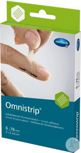 Hartmann Omnistrip Sutures Adhésives 6x76mm Pièces 6