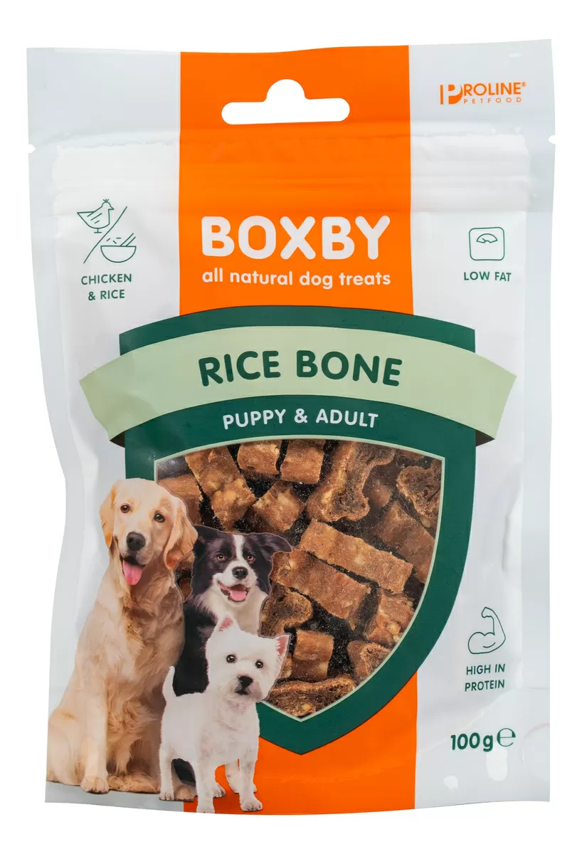 Boxby Rice Bone, Glutenfri - 100 g.