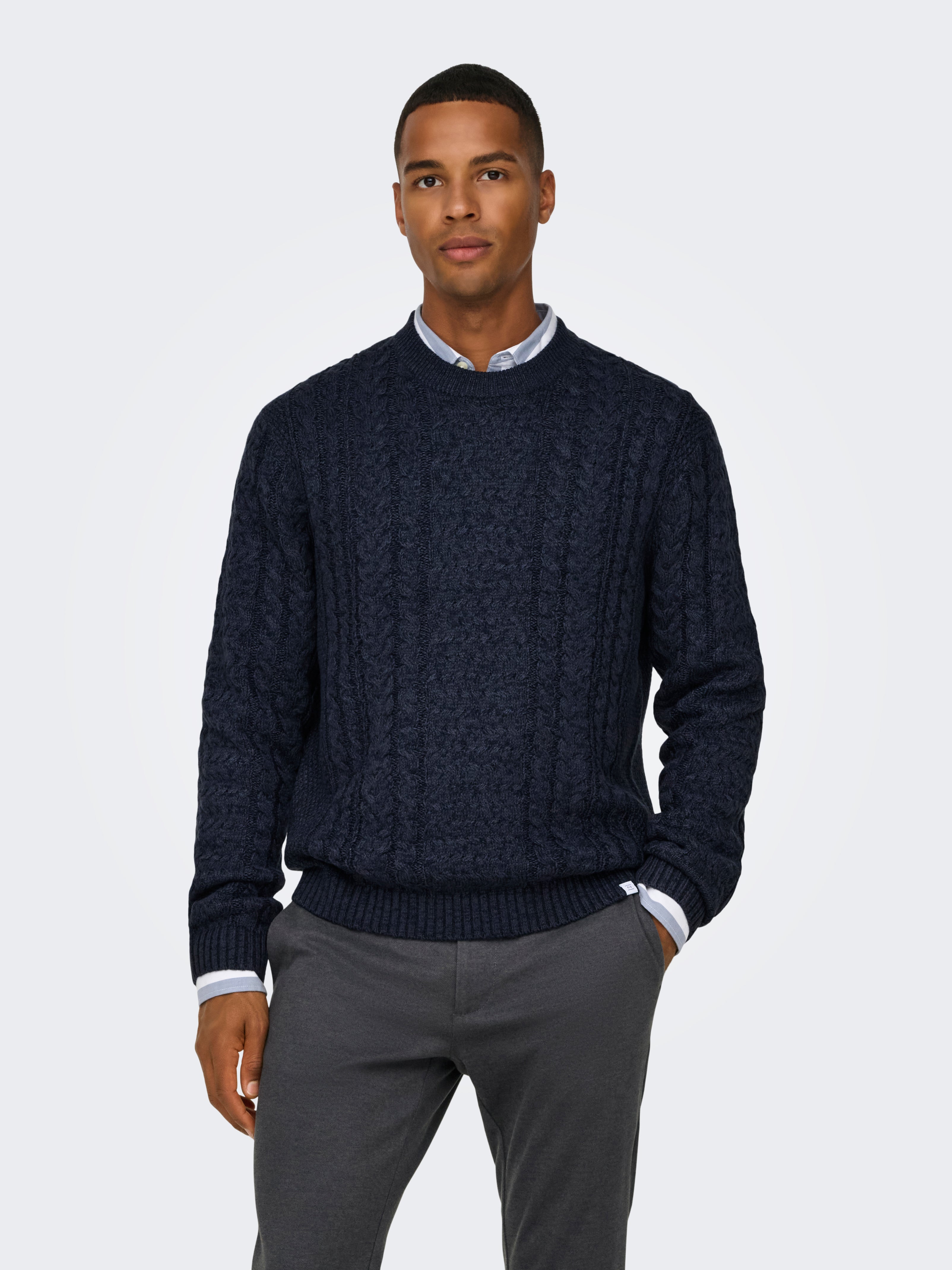 ONSFLETCHER Pullover Dark Navy