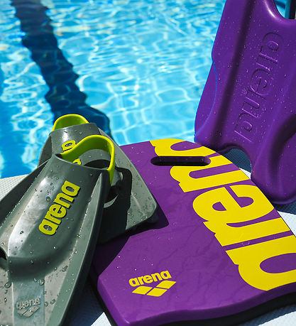 Arena Schwimmbrett - Plum/Arctic Lime