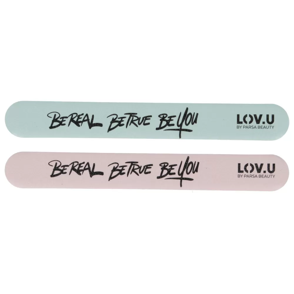 Parsa Beauty Lov.u Manicure Og Pedicure Sæt - Inklusiv 1 stk. Makeup Pung