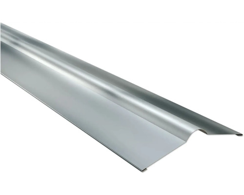 PRECIT platdaknok voor trapeziumplaat W20 Aluzinc 1000 mm x 140 mm x 140 mm