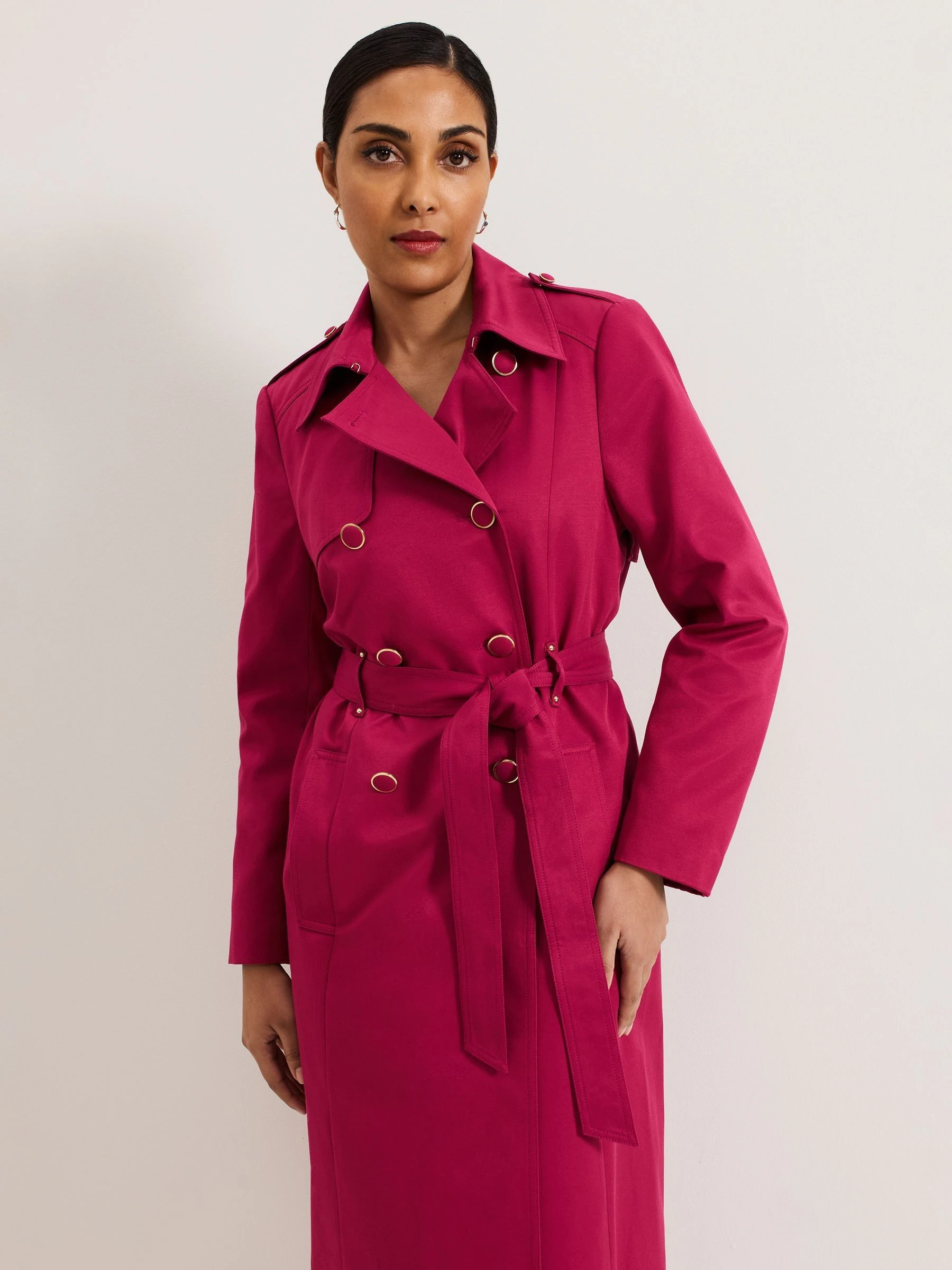 Phase Eight Cheryl Petite Trench Coat