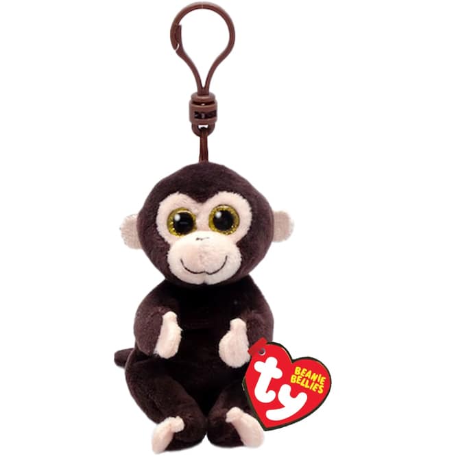 ty Beanie Bellie Clips - Schlüsselanhänger Affe Matteo - ca. 9,5 cm