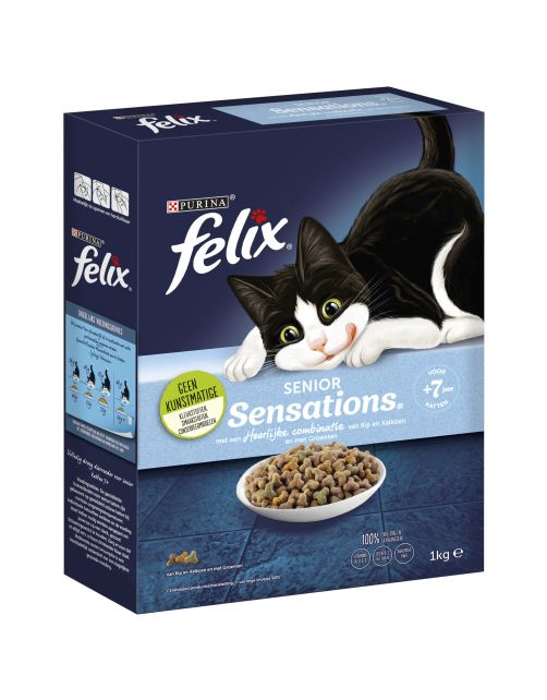 Felix Senior Sensations - Kattenvoer