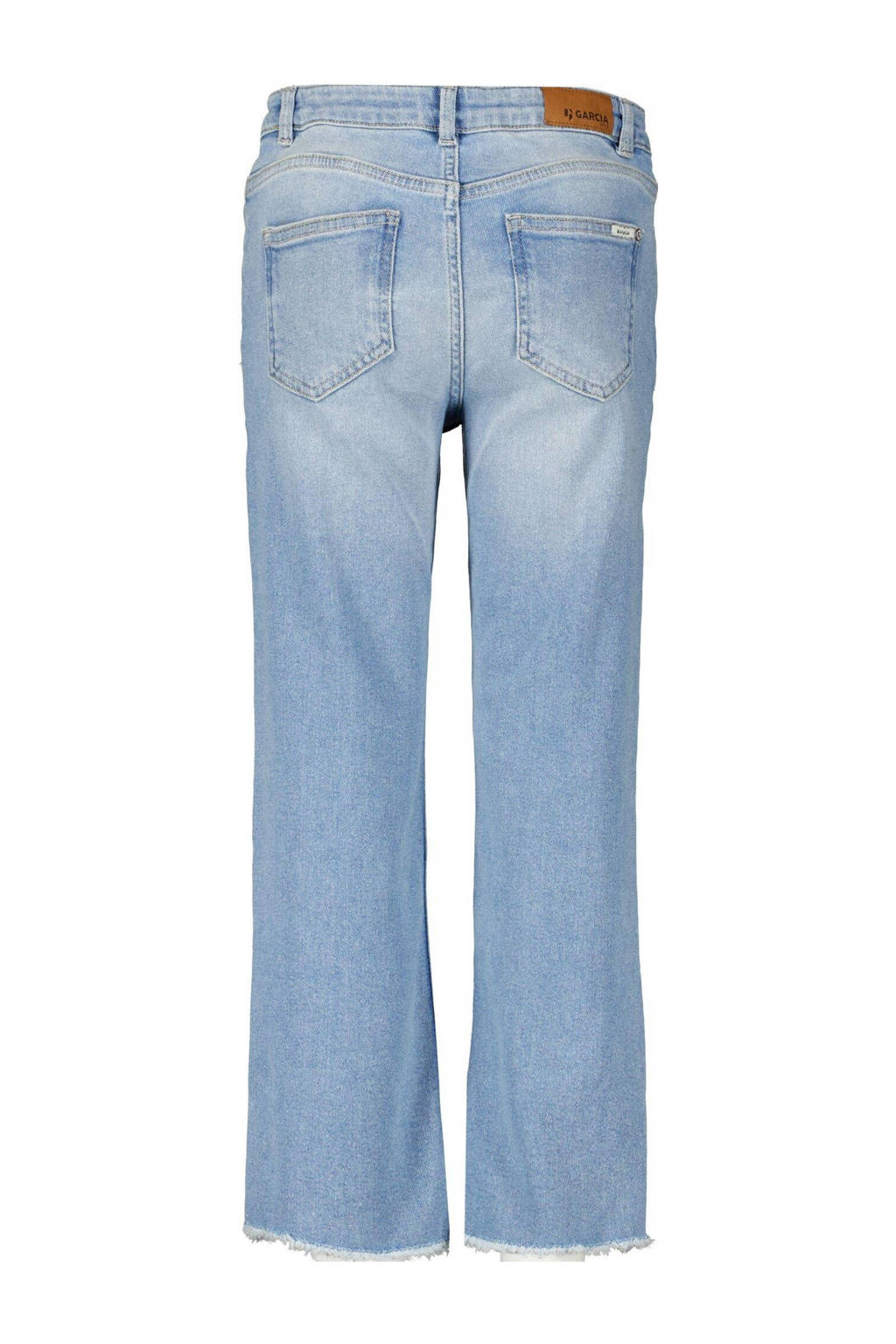 Garcia cropped slim fit jeans Mylah 576 bleached
