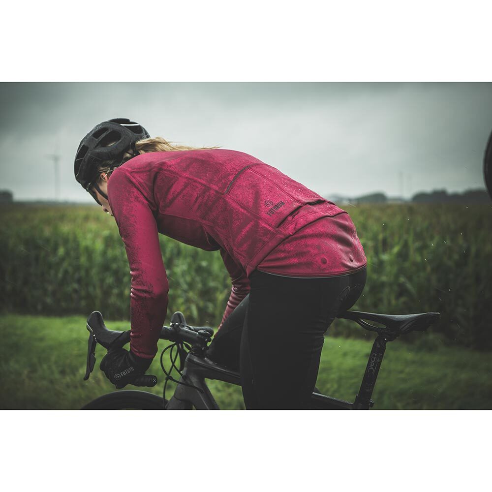 FUTURUM 4 SEASONS II Fietsjack Paars Rood Dames