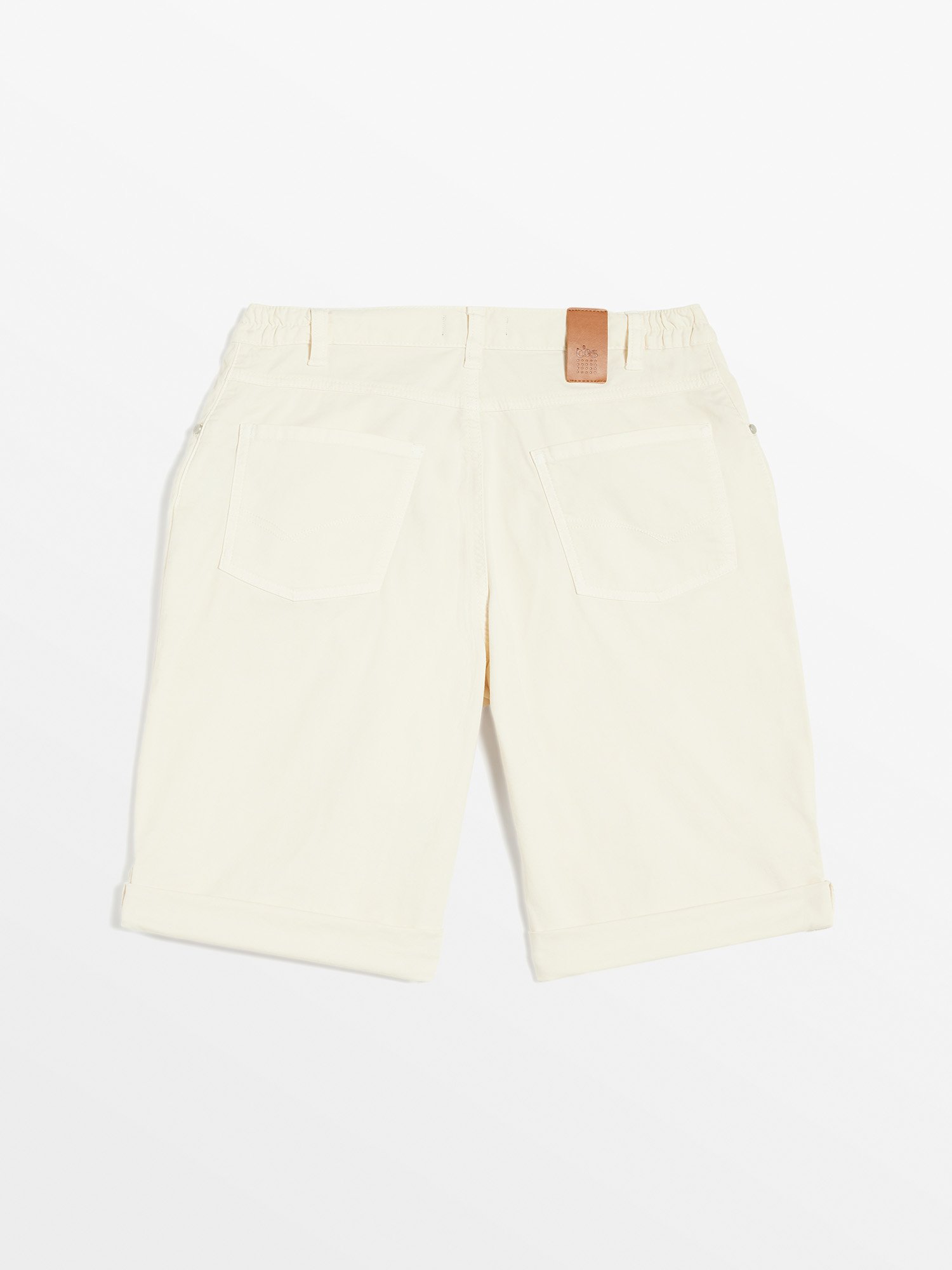 Bermuda Femme Ceinture Elastiquée Gris