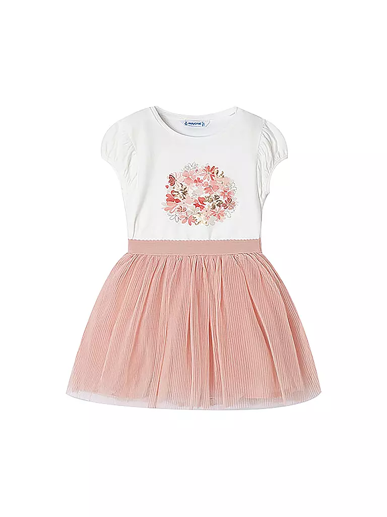 MAYORAL Mädchen Set 2-teilig T-Shirt und Rock rosa