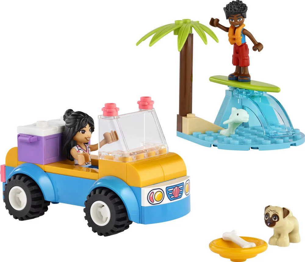 LEGO®FRIENDS 41725 - LA JOURNEE A LA PLAGE EN BUGGY