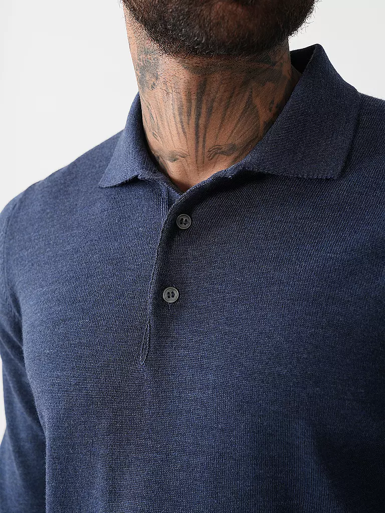 GRAN SASSO Poloshirt  blau