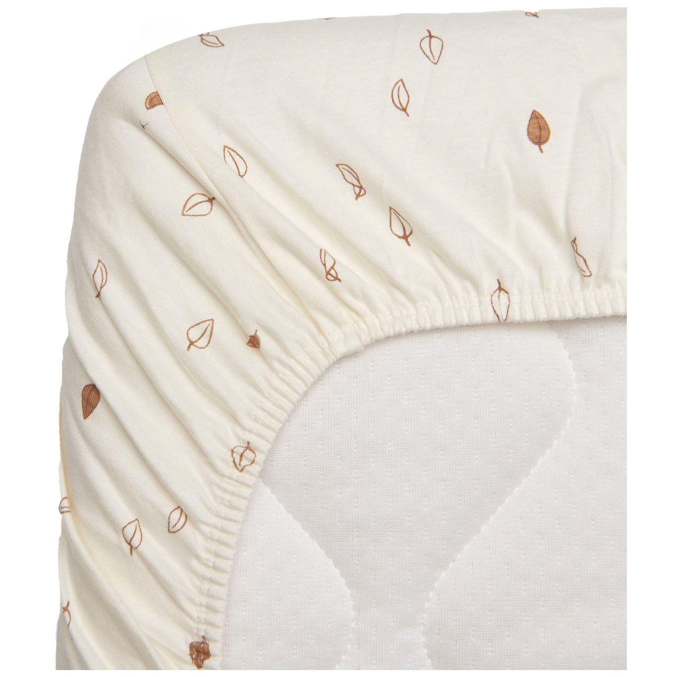 Prénatal ledikanthoeslaken pure beige