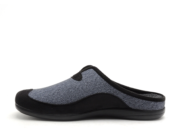 La maison de l espadrille chaussons homme 6722 6 noir