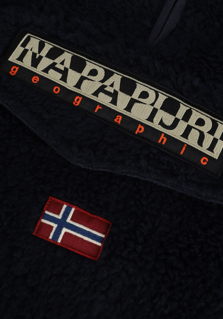 NAPAPIJRI blauwe napapijri jack k t-burgee hzh