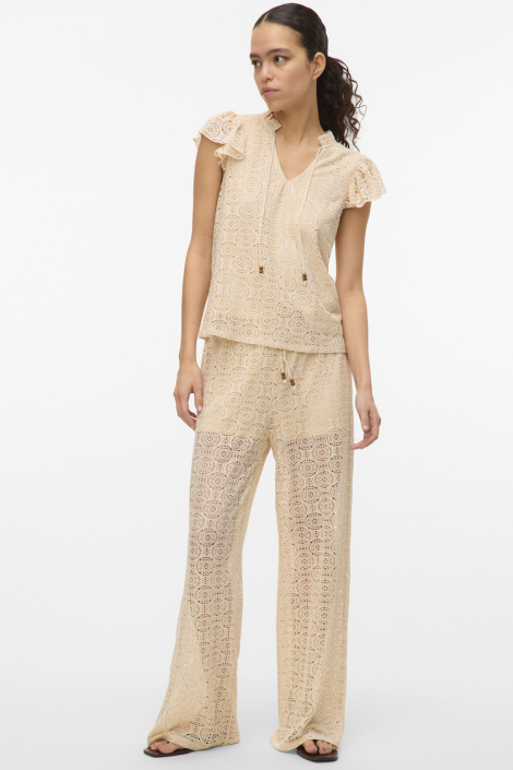 Vero Moda beige dames t-shirt