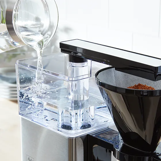 Melitta Aroma Signaturedeluxe - Kaffemaskine - 10 Kopper - Rustfrit stål