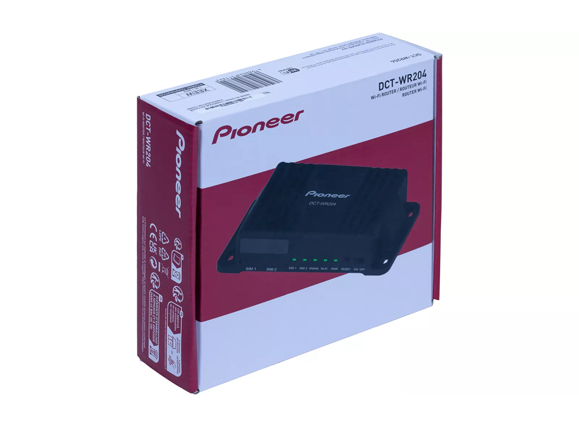 Pioneer Wifi/4G Router - met simkaart
