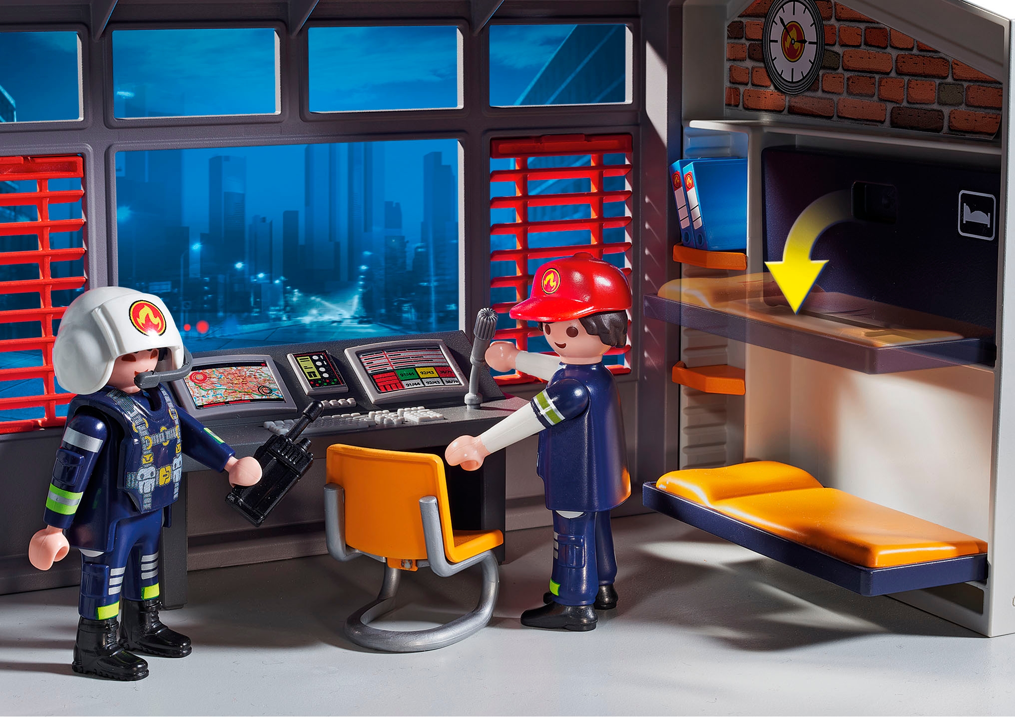 Playmobil® Konstruktions-Spielset »Grosse Feuerwache (9462), My Action Heroes« Made in Germany