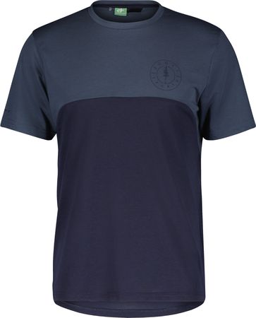 TRAIL FLOW DRI Herren-Kurzarmshirt  metal bluedark blue  XXL