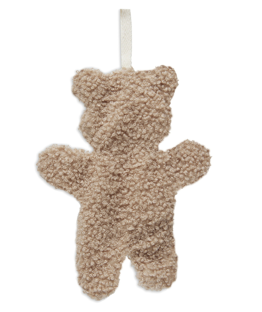 JOLLEINATTACHE TÉTINE OURS EN SHERPA MARRON