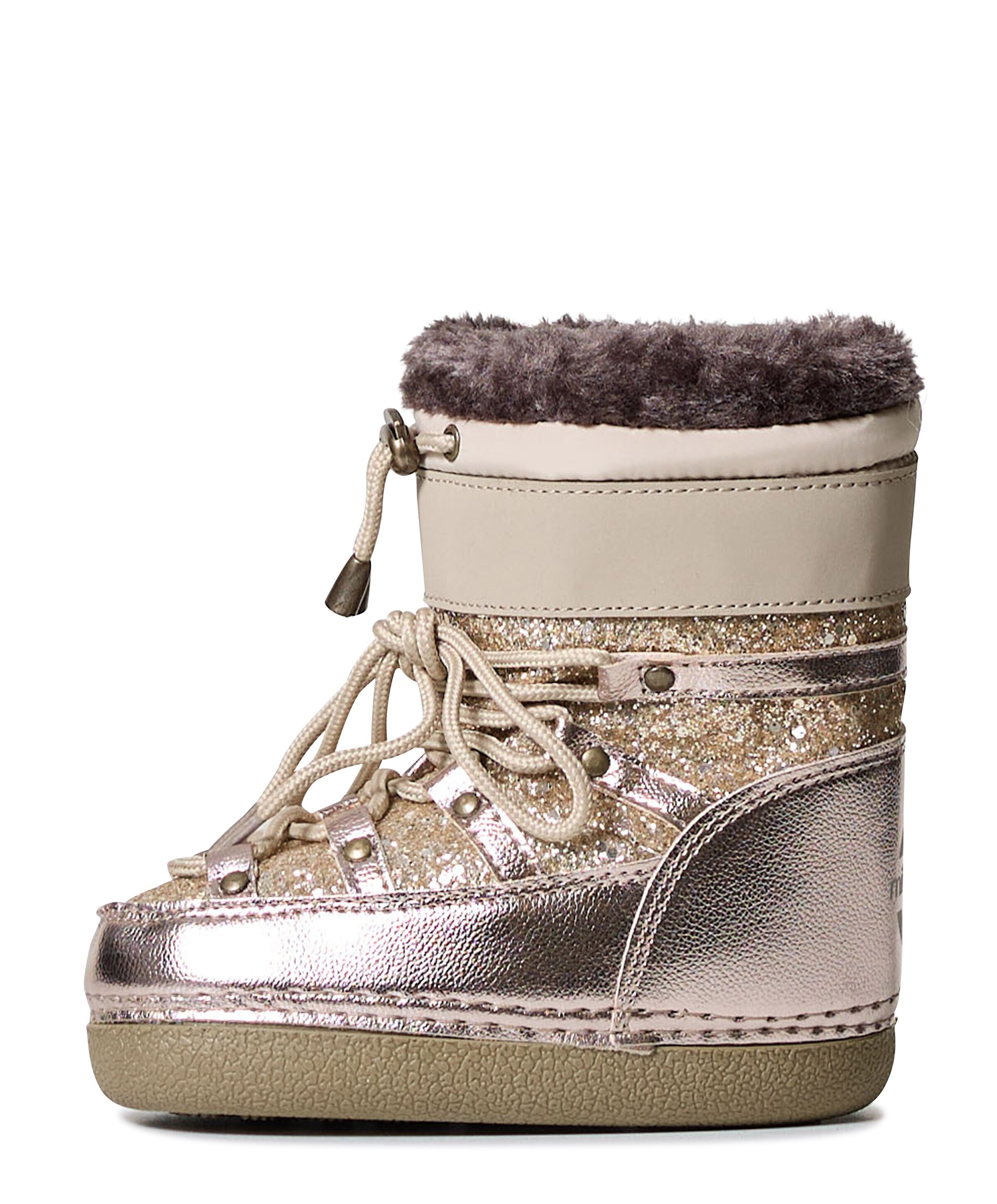 mikk-line Snow Boot Glitter meisjes boots goud