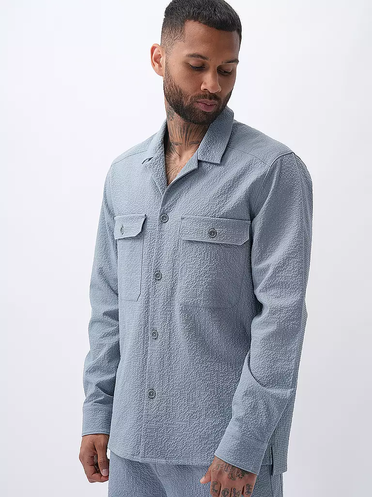 DRYKORN Overshirt HALLEK 1 hellblau