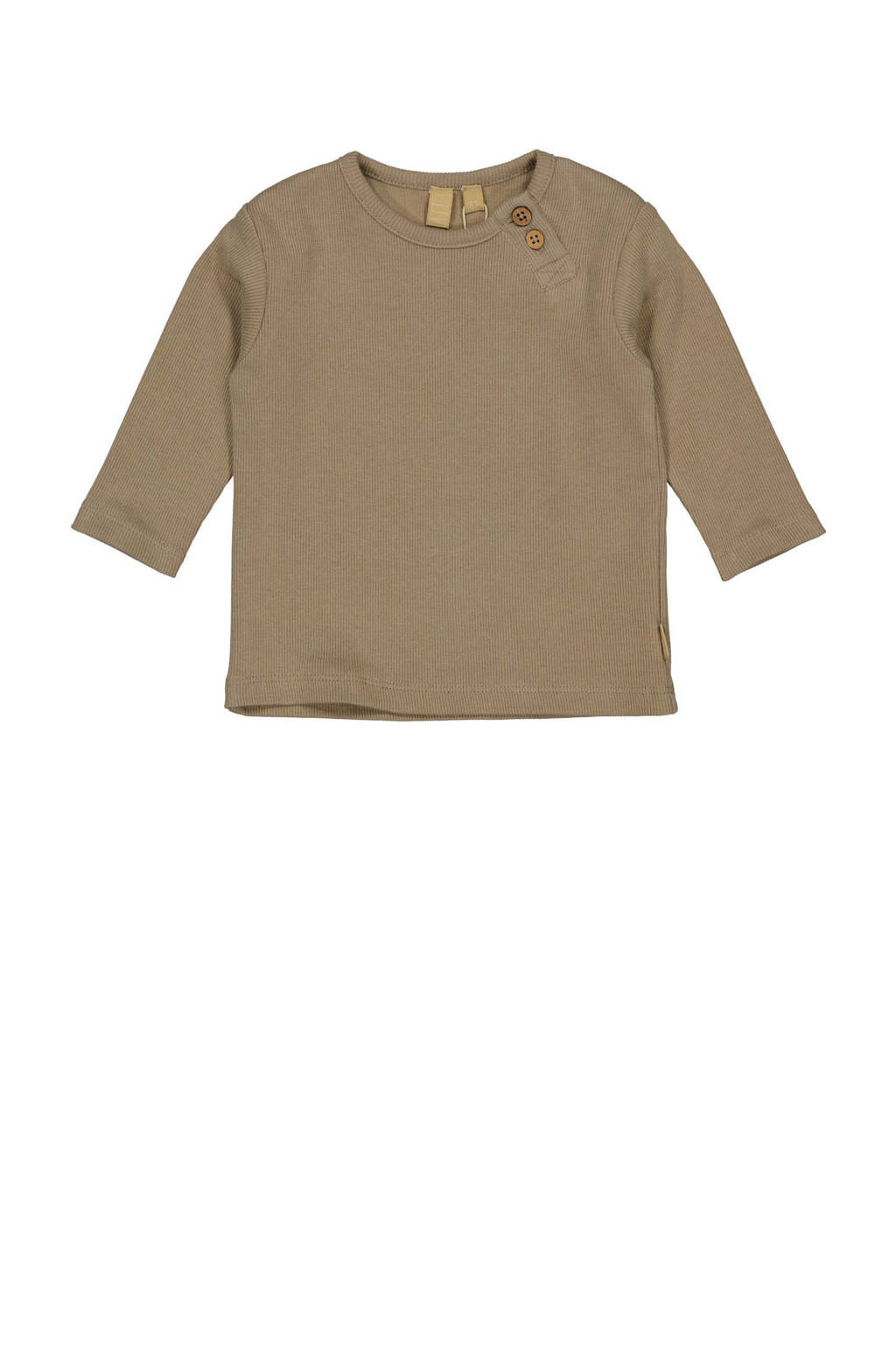 LEVV baby ribgebreide longsleeve JACOB taupe