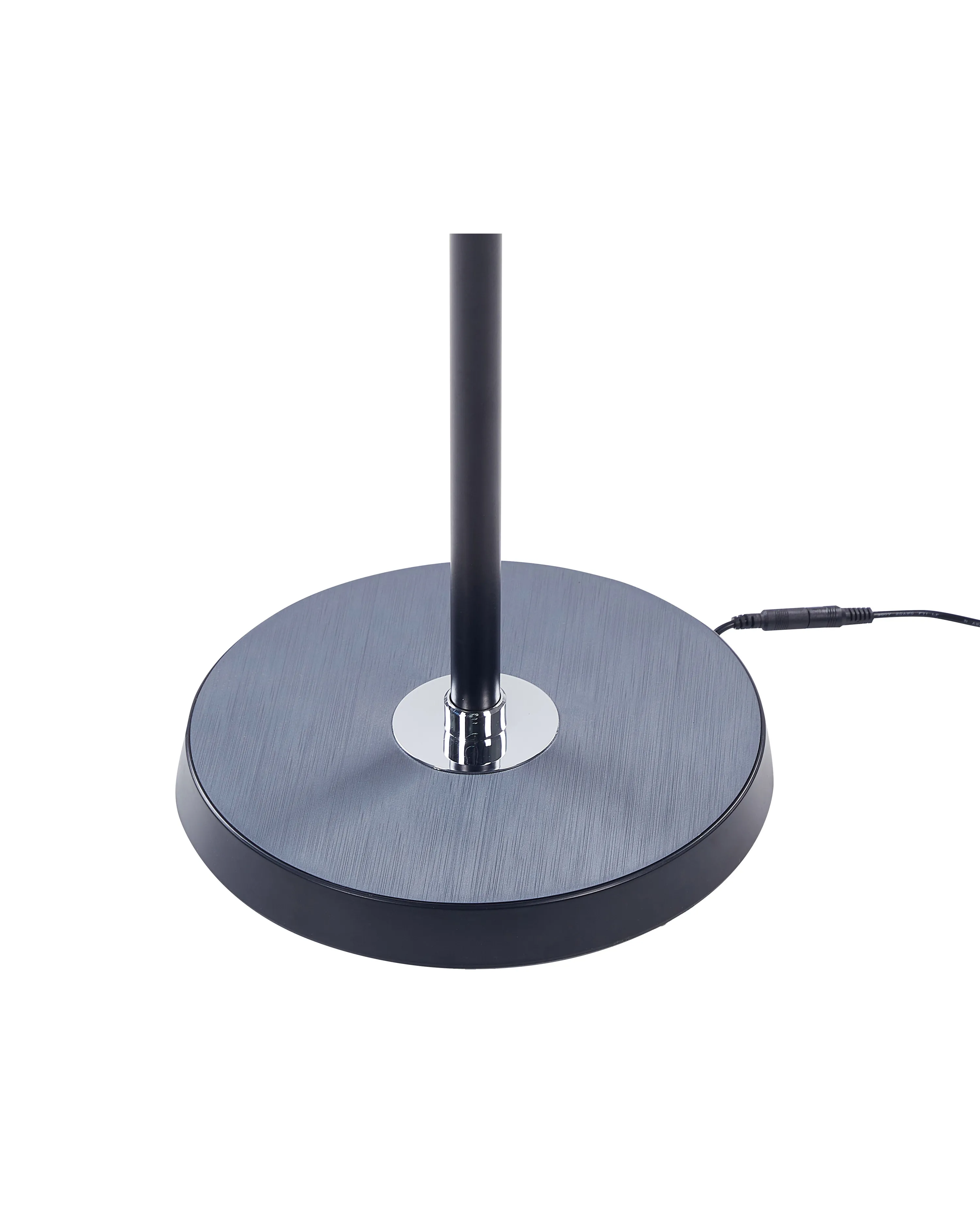 LED staande lamp ARIES met afstandsbediening met dimmer Metaal Zwart