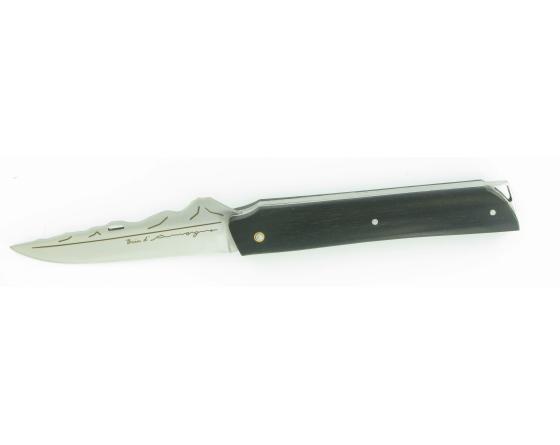 Brin d'Auvergne - Poche - Ebène Couteau de poche auvergnat