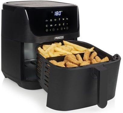 Princess 182061 Enkel 6,5 l Vrijstaand 1800 W Heteluchtfriteuse Zwart