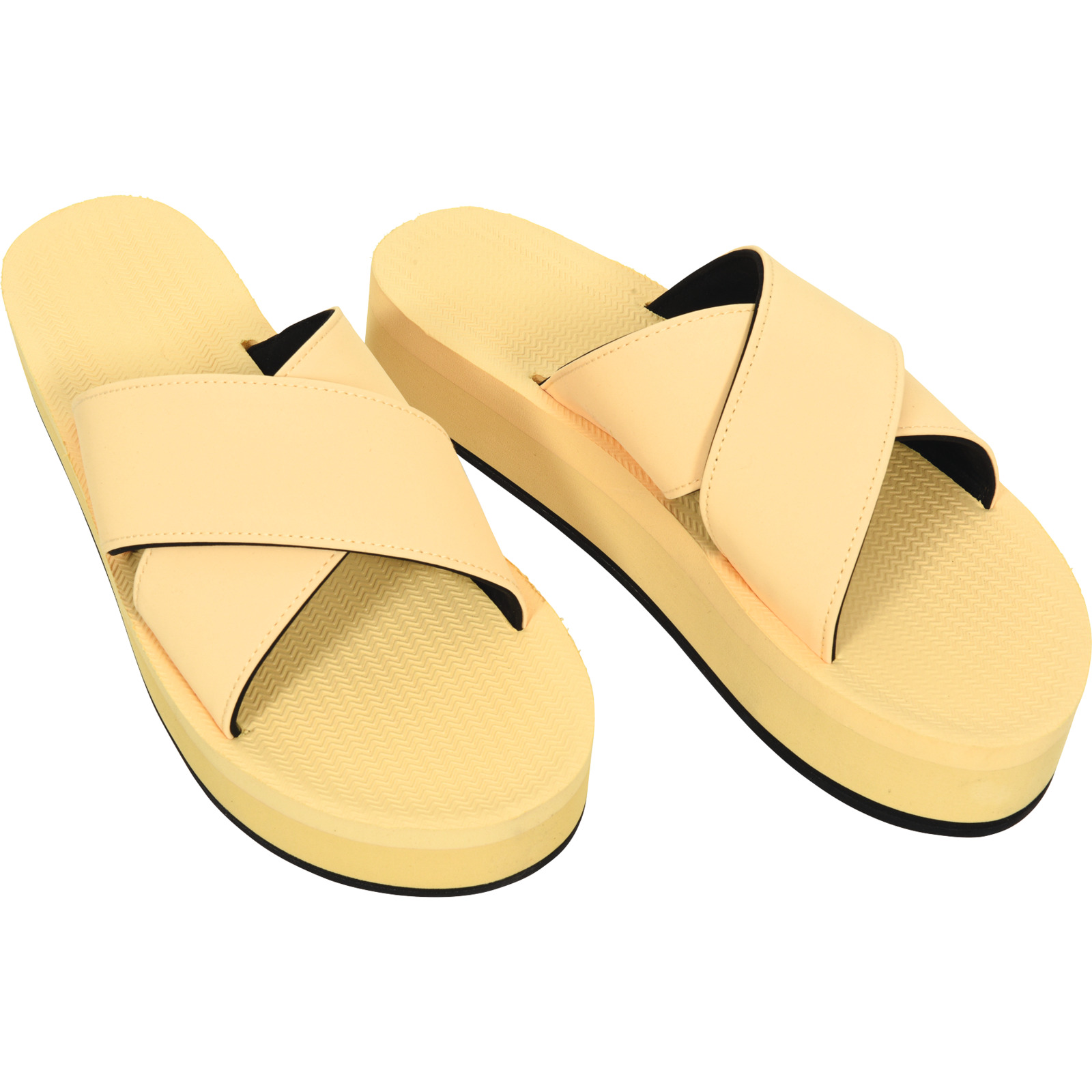 Indosole Slide Platforms Damen violett, 37/38