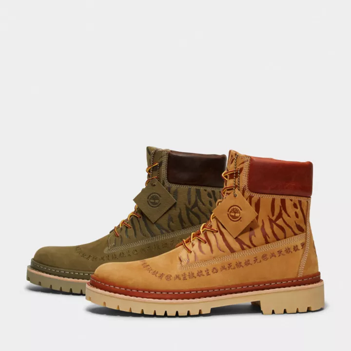 6-inch Boot Timberloop Future73 Timberland x CLOT pour homme en jaune