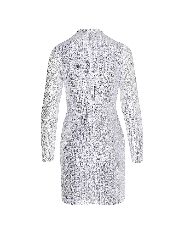 JUNE FRIDAYS Cocktailkleid silber