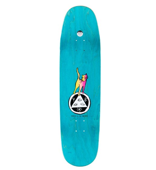 Welcome Skateboards Miller Left Eye Chris Miller Catbllod 2.0 8.7