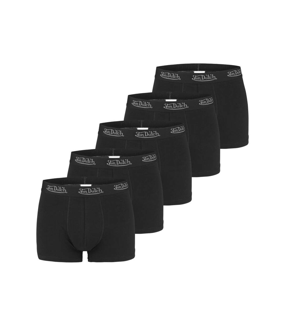 Boxer Homme Coton, Caleçon Homme Stretch, Respirant et Doux (Lot de 5)