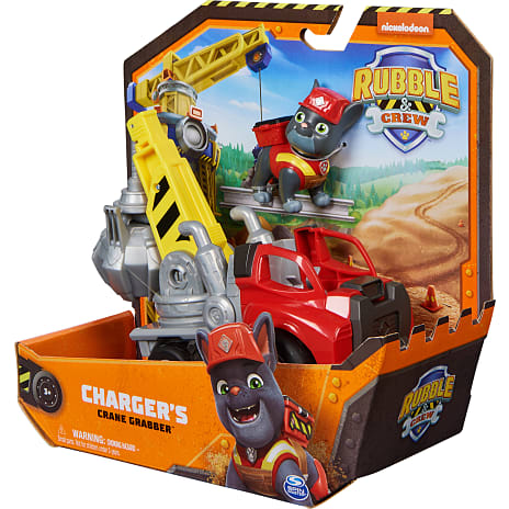 Paw Patrol Rubble & Crew core bil - charger