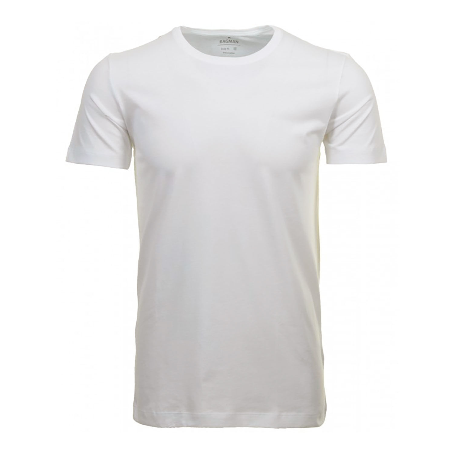 Ragman T-Shirt mit Rundhalsausschnitt im DUO-Pack