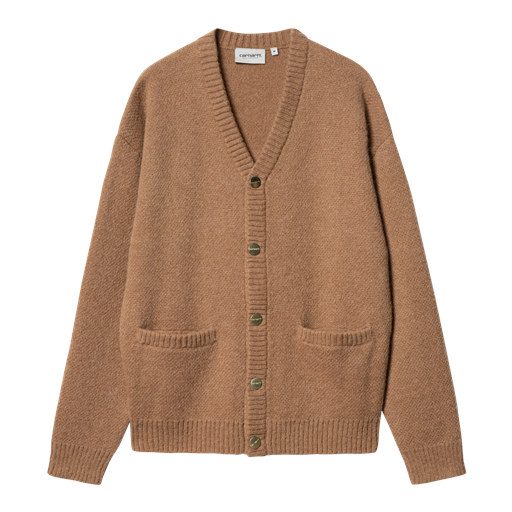 Carhartt WIP Merton Cardigan, Peanut, XL