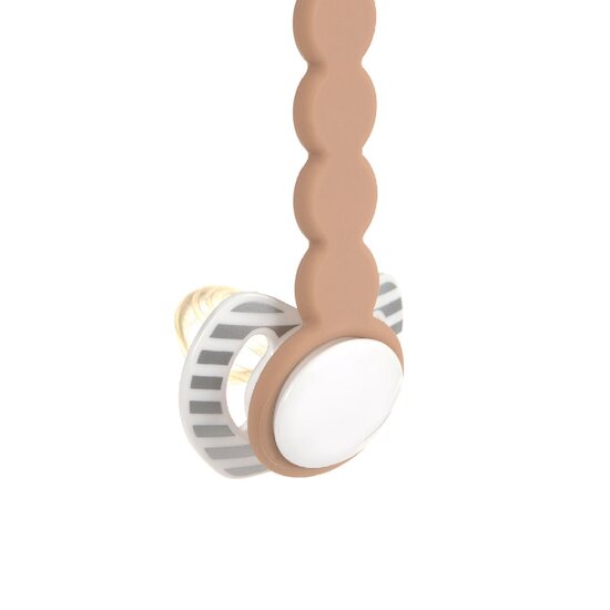 Attache sucette Tiny Smile bois/silicone   Brun        de               Lässig