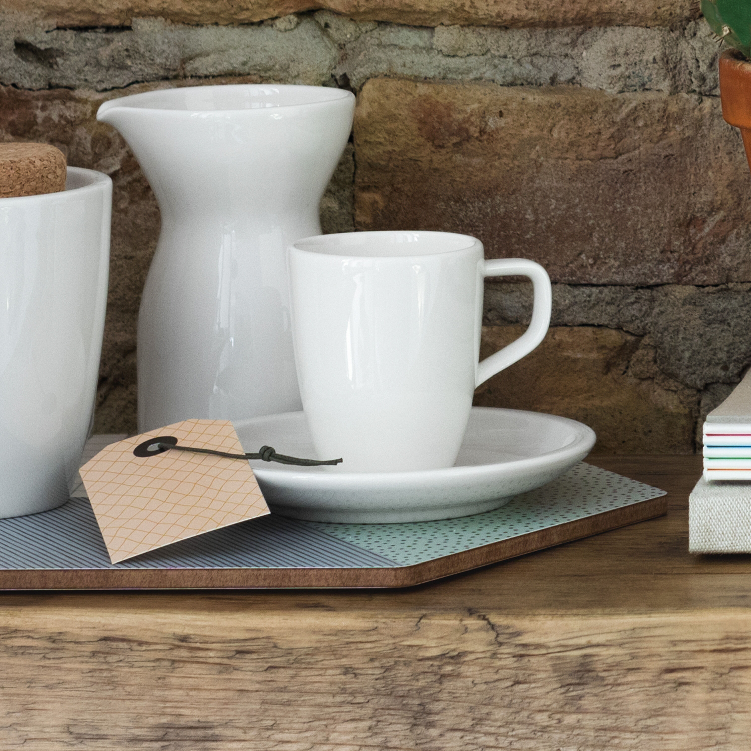 Artesano Espresso cup White, 2.4 oz, Premium Porcelain
