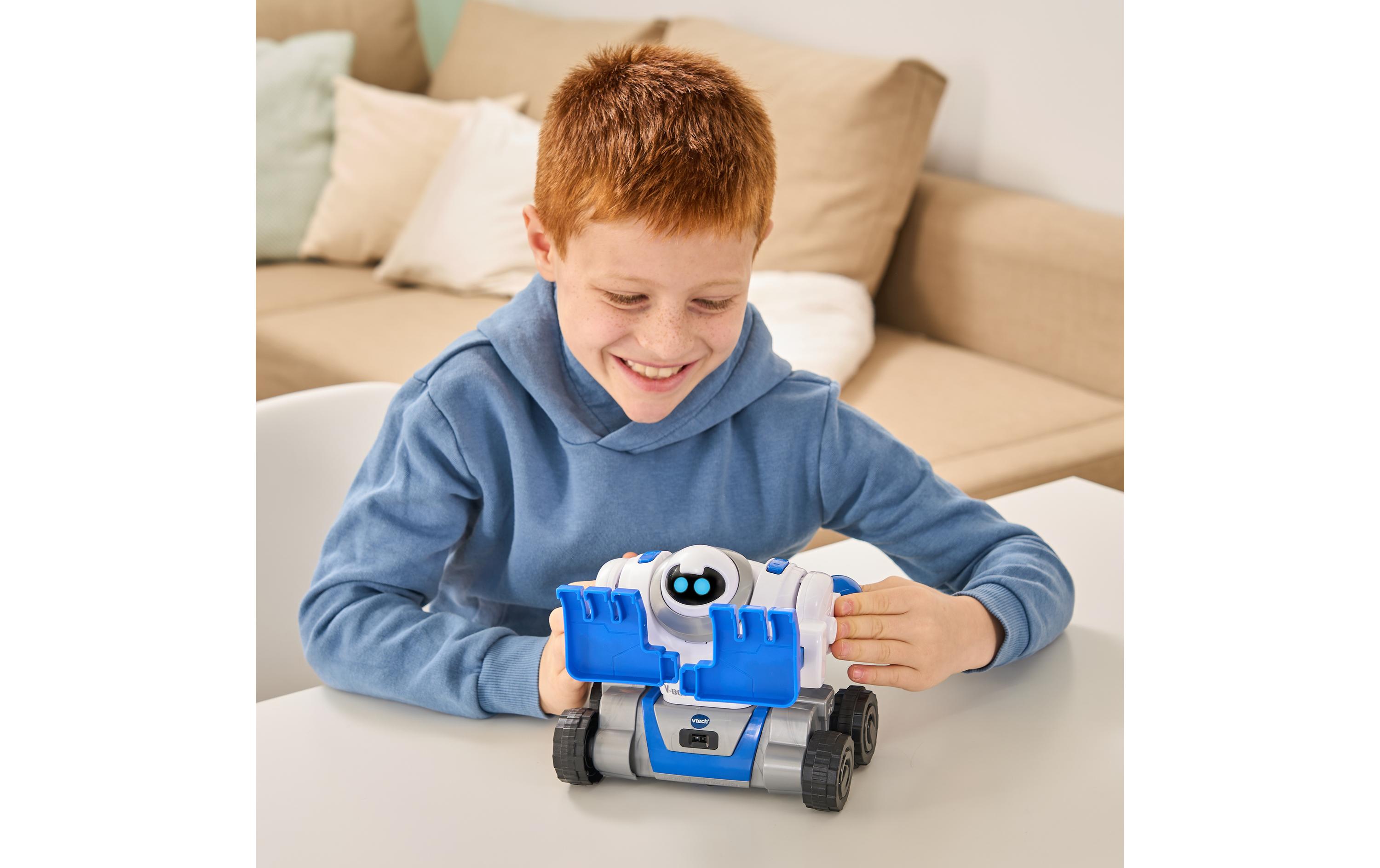 Roboter V-Bot 5 in 1 -DE-Motorisierter Roboter mit verschiedenen Bewegungen