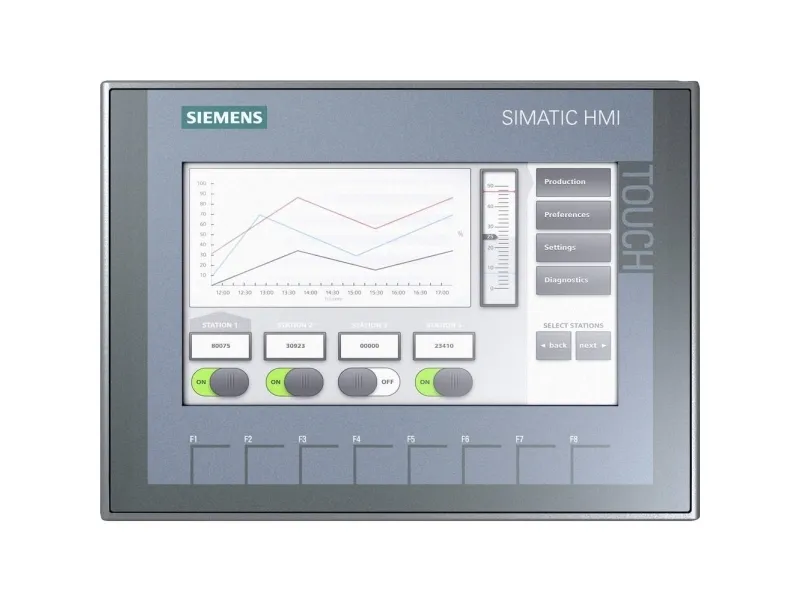 Siemens 6AV2123-2GB03-0AX0, Digital, Indgang, Grå, 977 g