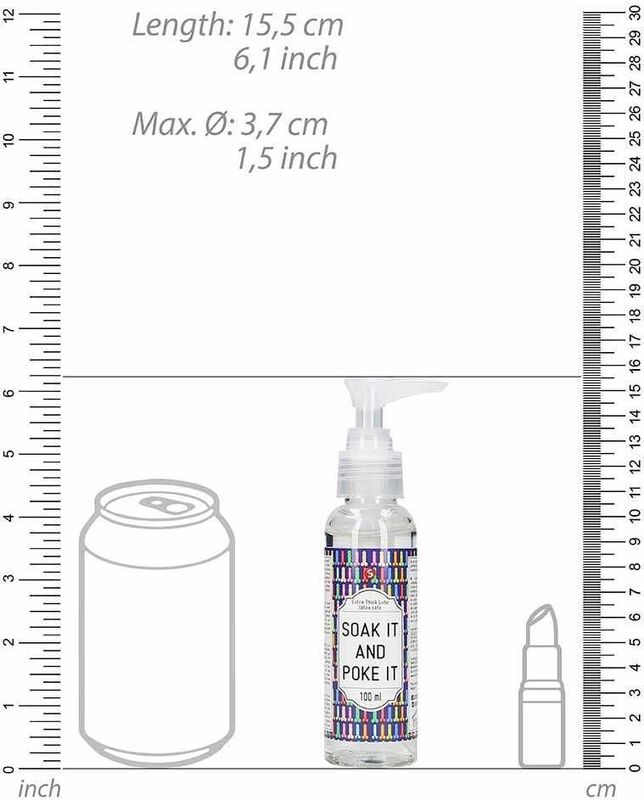 Extra Dik Glijmiddel – Soak It And Poke It – 100 ml