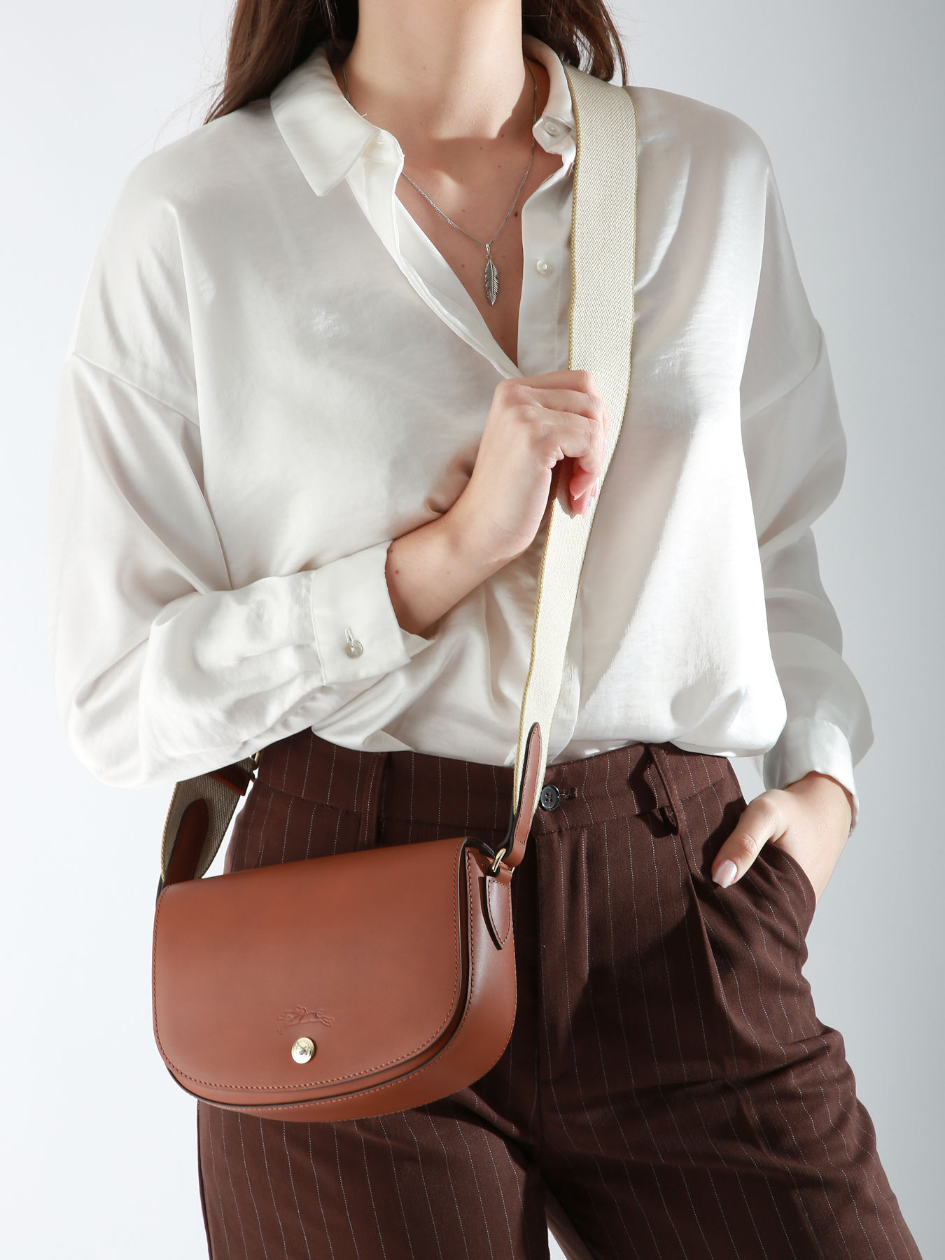 Sac bandoulire Epure Timeless cuir LONGCHAMP