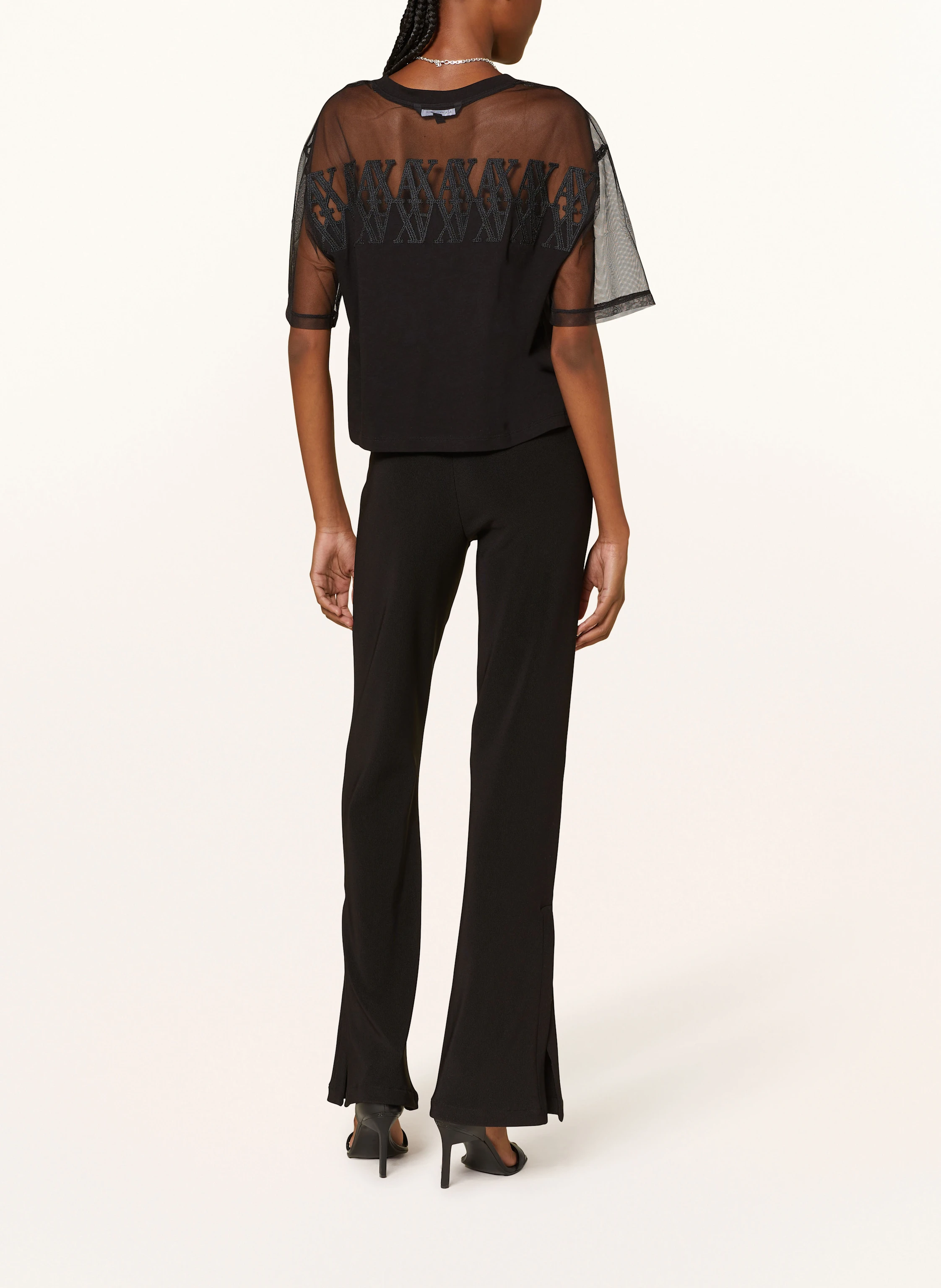 ARMANI EXCHANGE T-Shirt im Materialmix