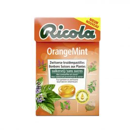 Ricola Suikervrije sinaasappel munt kruidenpastilles