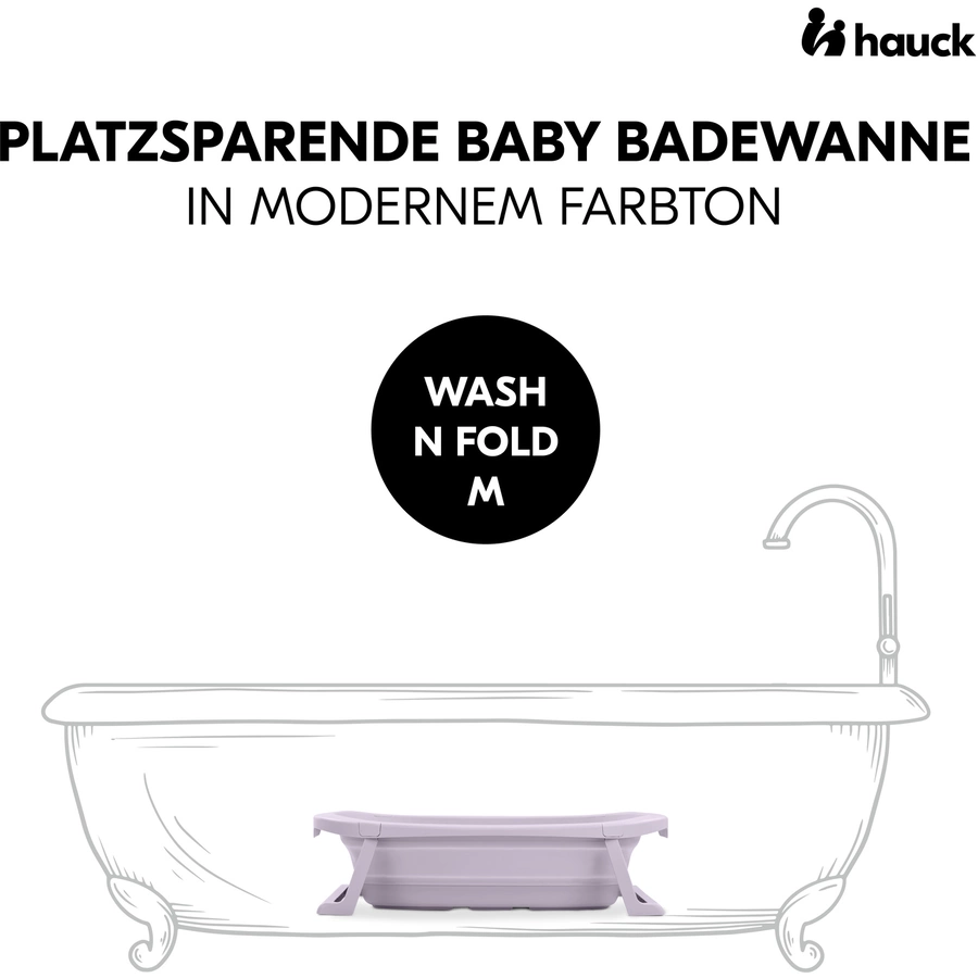 hauck Faltbadewanne Wash N Fold M Lavender